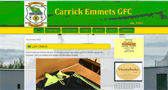 Desktop Screenshot of carrickemmets.com